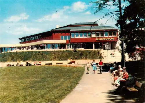 AK / Ansichtskarte 73948434 St_Andreasberg_Harz Kurhaus mit Terrasse