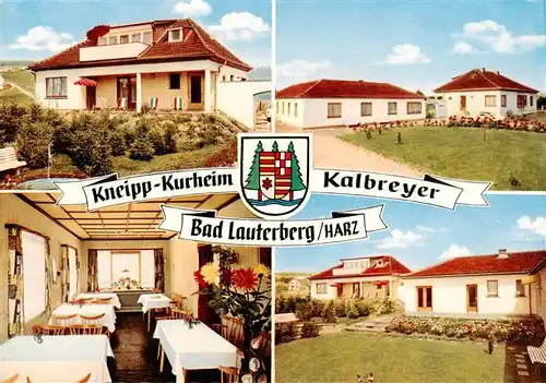 AK / Ansichtskarte 73948435 Bad_Lauterberg Kneipp Kurheim Kalbreyer Gastraum