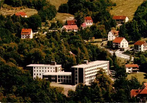 AK / Ansichtskarte  Bad_Lauterberg Fliegeraufnahme mit Diabetes Klinik