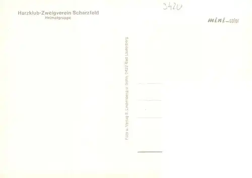 AK / Ansichtskarte 73948447 Scharzfeld_Herzberg_am_Harz Harzklub Zweigverein Heimatgruppe