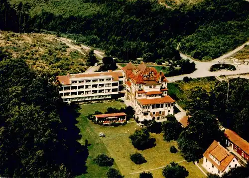 AK / Ansichtskarte  Bad_Sachsa_Harz Fliegeraufnahme Sanatorium Eulings Wiese