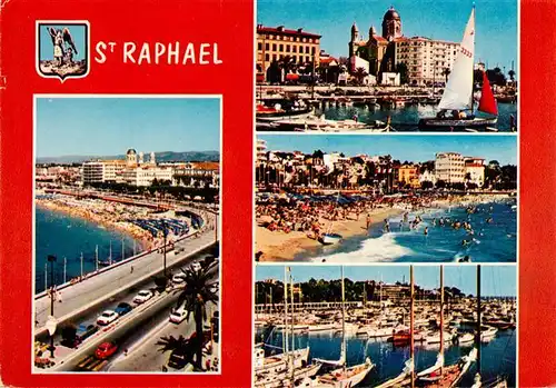 AK / Ansichtskarte  St-Raphael_83_Var Vue générale Port Plage