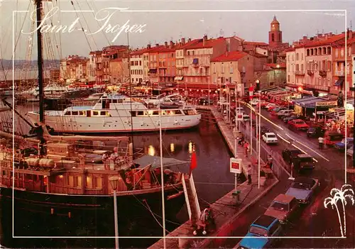 AK / Ansichtskarte  Saint_Tropez_Var Beauté et lumière au port