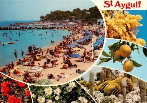 AK / Ansichtskarte  Saint-Aygulf_83_Var Plage des fleurs