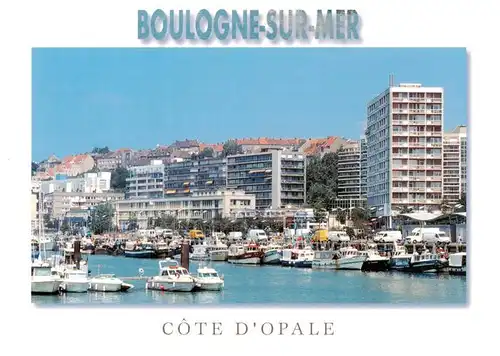 AK / Ansichtskarte  Boulogne-sur-Mer_62 Port de Plaisance Hôtels