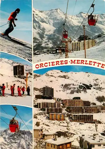 AK / Ansichtskarte  Merlette_Orcieres Sports d'hiver Alpes