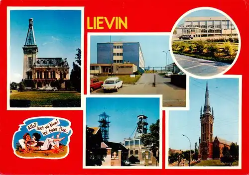 AK / Ansichtskarte  Lievin_62_Pas-de-Calais Teilansichten Kirche