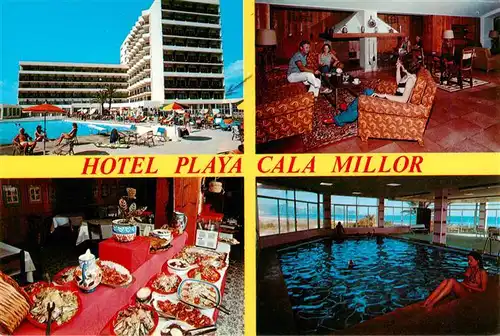 AK / Ansichtskarte  Cala_Millor_Mallorca Hotel Playa Restaurant Swimming Pool