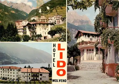 AK / Ansichtskarte 73948571 Molveno_Trentino_IT Hotel Lido Albergo Panorama