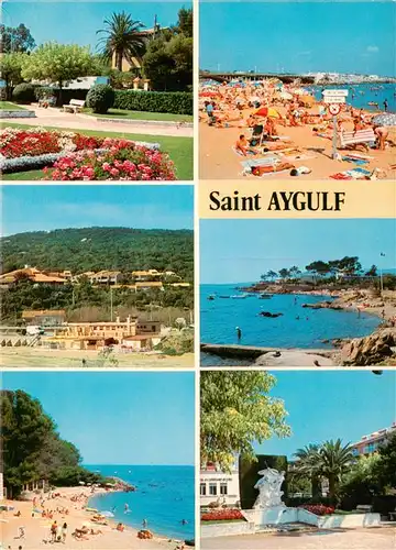 AK / Ansichtskarte  Saint-Aygulf_83_Var Park Hotel Strand Kuestenpanorama