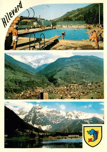 AK / Ansichtskarte  Allevard_les_Bains_38_Isere La Piscine vue générale Alpes