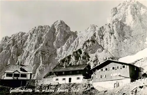 AK / Ansichtskarte  Gruttenhuette_1593m_Tirol_AT im Wilden Kaiser