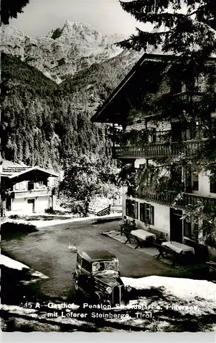 AK / Ansichtskarte  Pillerseetal_Fieberbrunn_Tirol_AT Gasthof Pension St Adelarl am Pillersee