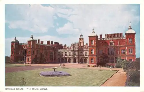 AK / Ansichtskarte  Hatfield_Doncaster Hatfield House South Front