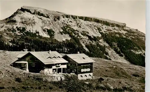 AK / Ansichtskarte  Schwarzwasserhuette_1651m_Vorarlberg_AT mit Hoch Ifen