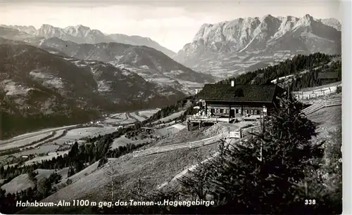 AK / Ansichtskarte  Tennengebirge_Bischofshofen_AT Hahnbaum Alm