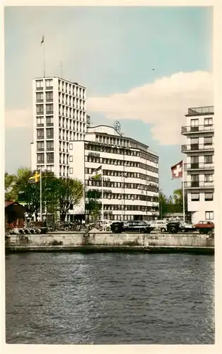 AK / Ansichtskarte  Malmoe_Sweden Skeppsbron med oeresundshuset