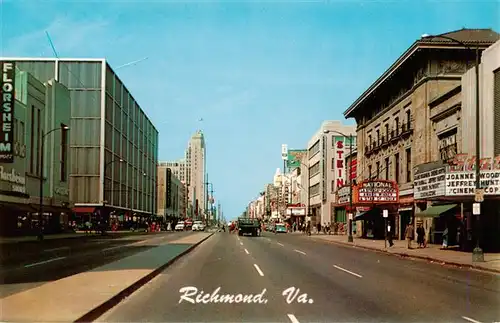 AK / Ansichtskarte  Richmond_Virginia_USA Broad Street