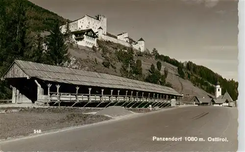 AK / Ansichtskarte  Panzendorf Strassenpartie Schloss