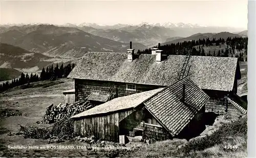 AK / Ansichtskarte  Radstaedterhuette_1768m-Rossbrand_Radstadt_AT mit Grossglockner