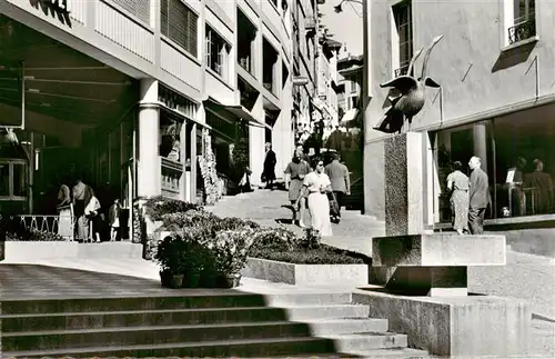 AK / Ansichtskarte  Lugano_Lago_di_Lugano_TI Via Cattedrale