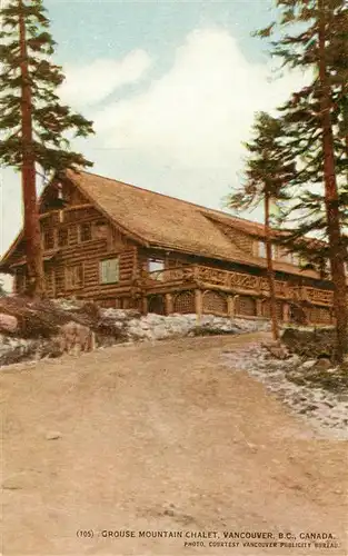 AK / Ansichtskarte  Vancouver_BC_Canada Grouse Mountain Chalet