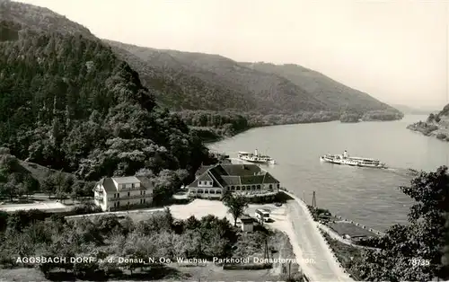 AK / Ansichtskarte  Aggsbach_Donau_AT Wachau Parkhotel Donauterrassen