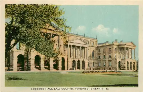 AK / Ansichtskarte  Toronto_Canada Osgoode Hall Law Courts