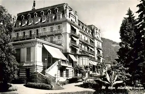 AK / Ansichtskarte  Glion__VD Hotel Right Vaudois