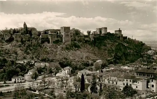 AK / Ansichtskarte  Granada_Andalucia_ES La Alhambra desde San Nicolas