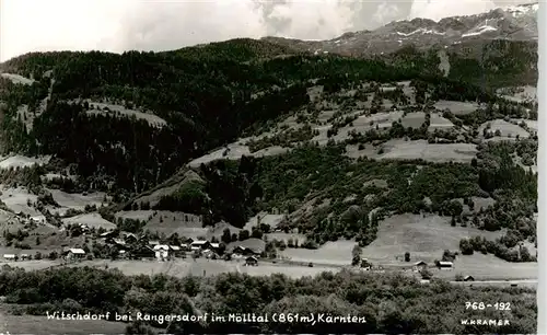 AK / Ansichtskarte  Witschdorf_Rangersdorf_Moelltal_Kaernten_AT Panorama