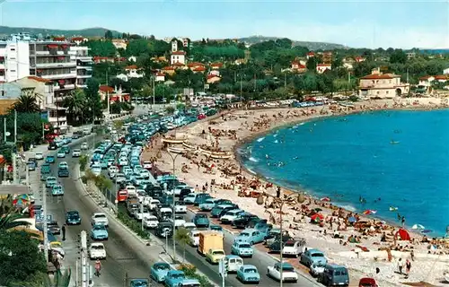 AK / Ansichtskarte  Cros-de-Cagnes_06_Alpes-Maritimes Le boulevard et la plage