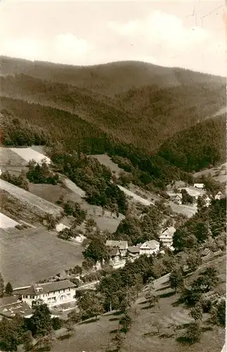 AK / Ansichtskarte  Bad_Peterstal-Griesbach Panorama Blick auf Hinterfreiersbach und Schwimmbach