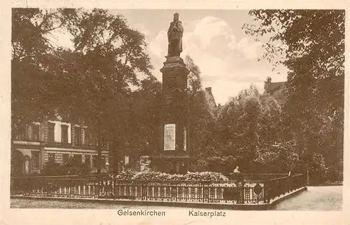 AK / Ansichtskarte  Gelsenkirchen Kaiserplatz Denkmal