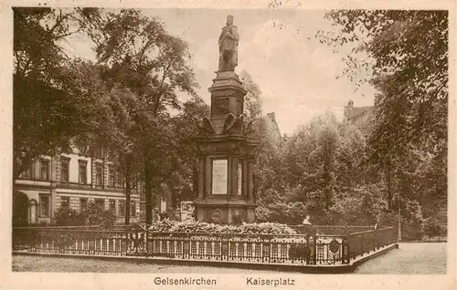 AK / Ansichtskarte  Gelsenkirchen Kaiserplatz Denkmal