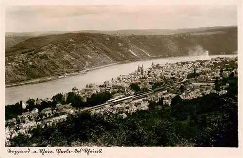 AK / Ansichtskarte  Boppard_Rhein_Rheinland-Pfalz Panorama