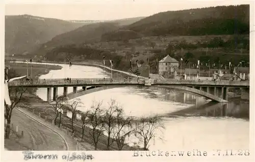 AK / Ansichtskarte  Nievern_Rheinland-Pfalz Brueckenweihe