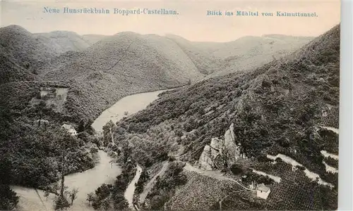 AK / Ansichtskarte 73948858 Boppard_Rhein_Rheinland-Pfalz Neue Hunsrueckbahn Boppard-Castellaun Blick ins Muehltal vom Kalmuttunnel