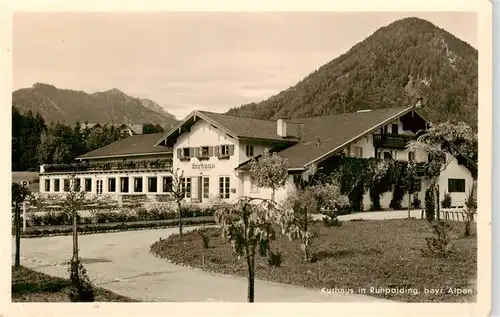 AK / Ansichtskarte  Ruhpolding Kurhaus Bayerische Alpen