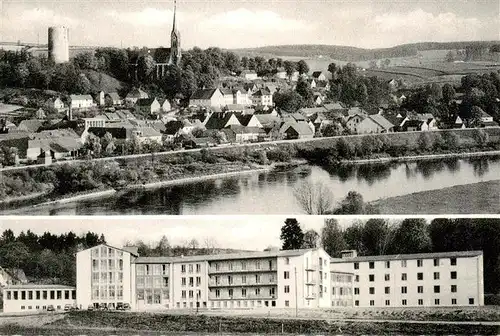 AK / Ansichtskarte  Bad_Abbach Panorama Kurhaus