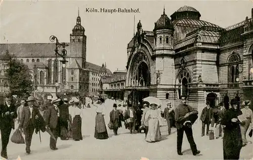 AK / Ansichtskarte  Koeln__Rhein Hauptbahnhof