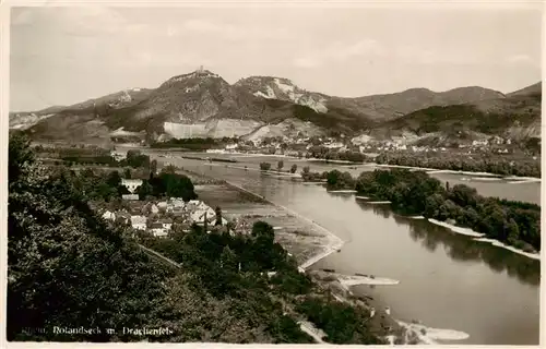 AK / Ansichtskarte  Rolandseck_Remagen Panorama Blick zum Drachenfels