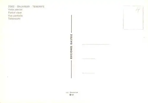 AK / Ansichtskarte  Bajamar_Tenerife_ES Vista parcial