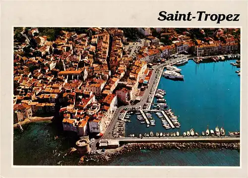 AK / Ansichtskarte  Saint_Tropez_Var Fliegeraufnahme