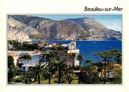 AK / Ansichtskarte  Beaulieu_-sur-Mer_06_Alpes-Maritimes Auf fond la tete de Chien