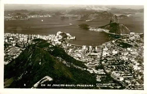 AK / Ansichtskarte  Rio_de_Janeiro_Brazil Panorama aerial view