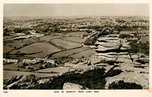 AK / Ansichtskarte 73949019 Redruth_Kerrier_UK View from Carn Brea