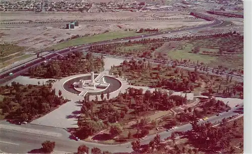 AK / Ansichtskarte  Ciudad_Juarez_Chihuahua_Mexico Vista aerea del Parque y Monumente de Charnizal al fondo los Puentos Libres