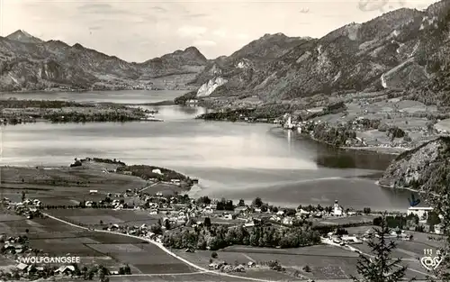 AK / Ansichtskarte  Strobl_Wolfgangsee_AT Panorama Wolfgangsee