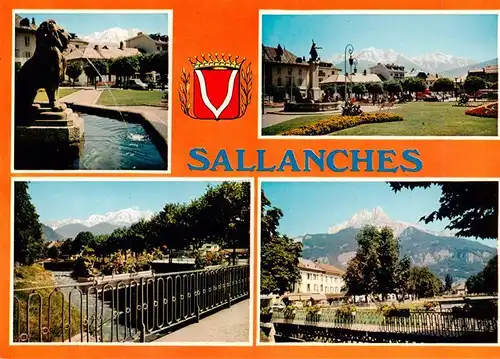 AK / Ansichtskarte  Sallanches_74_Haute-Savoie Vue partielle
